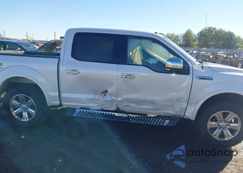 2018 Ford F-150 Lariat z USA, uszkodzony, nr VIN 1FTEW1EG9JKE34150